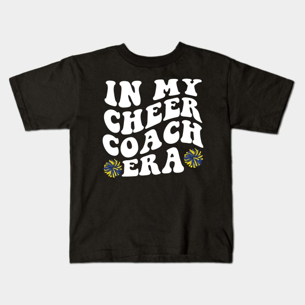 In My Cheer Coach Era Kids T-Shirt by Spit in my face PODCAST